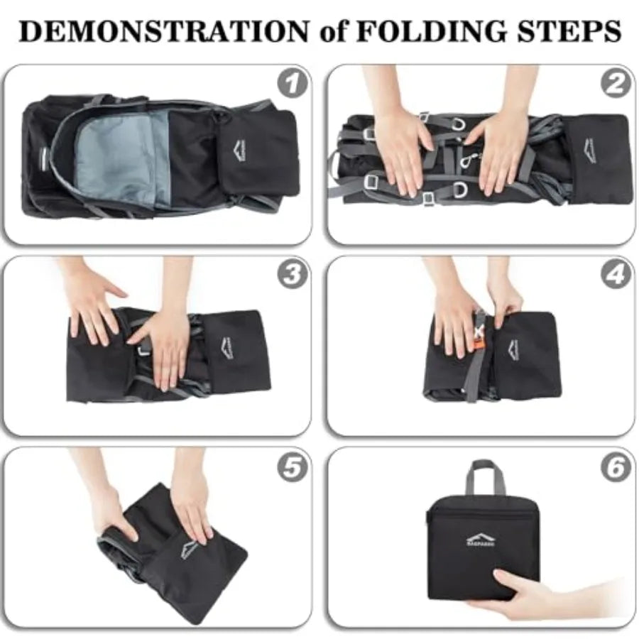 Hiking Backpack Travel Pack Men And Women Water Resistant Foldable