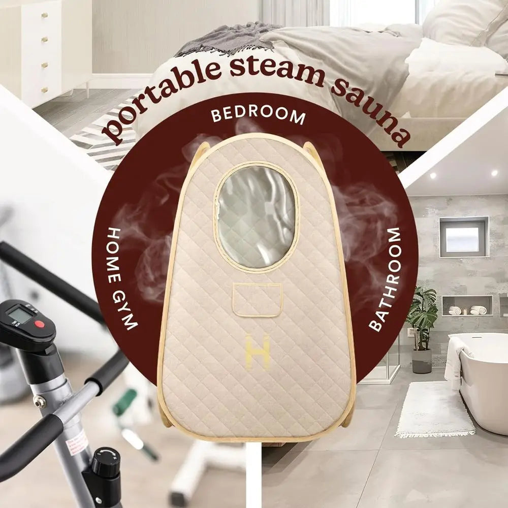 Portable Collapsible Steam Sauna For Stress Relief And Muscle Relaxation