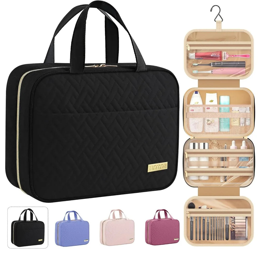 Travel Toiletry Bag Hanging Organizer Waterproof Makeup Case