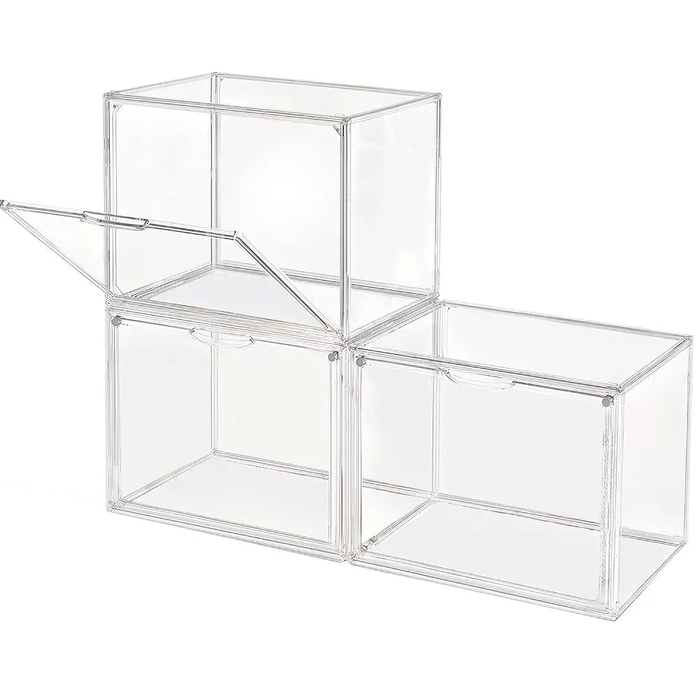 Clear Acrylic Display Case Organizer For Figures And Collectibles