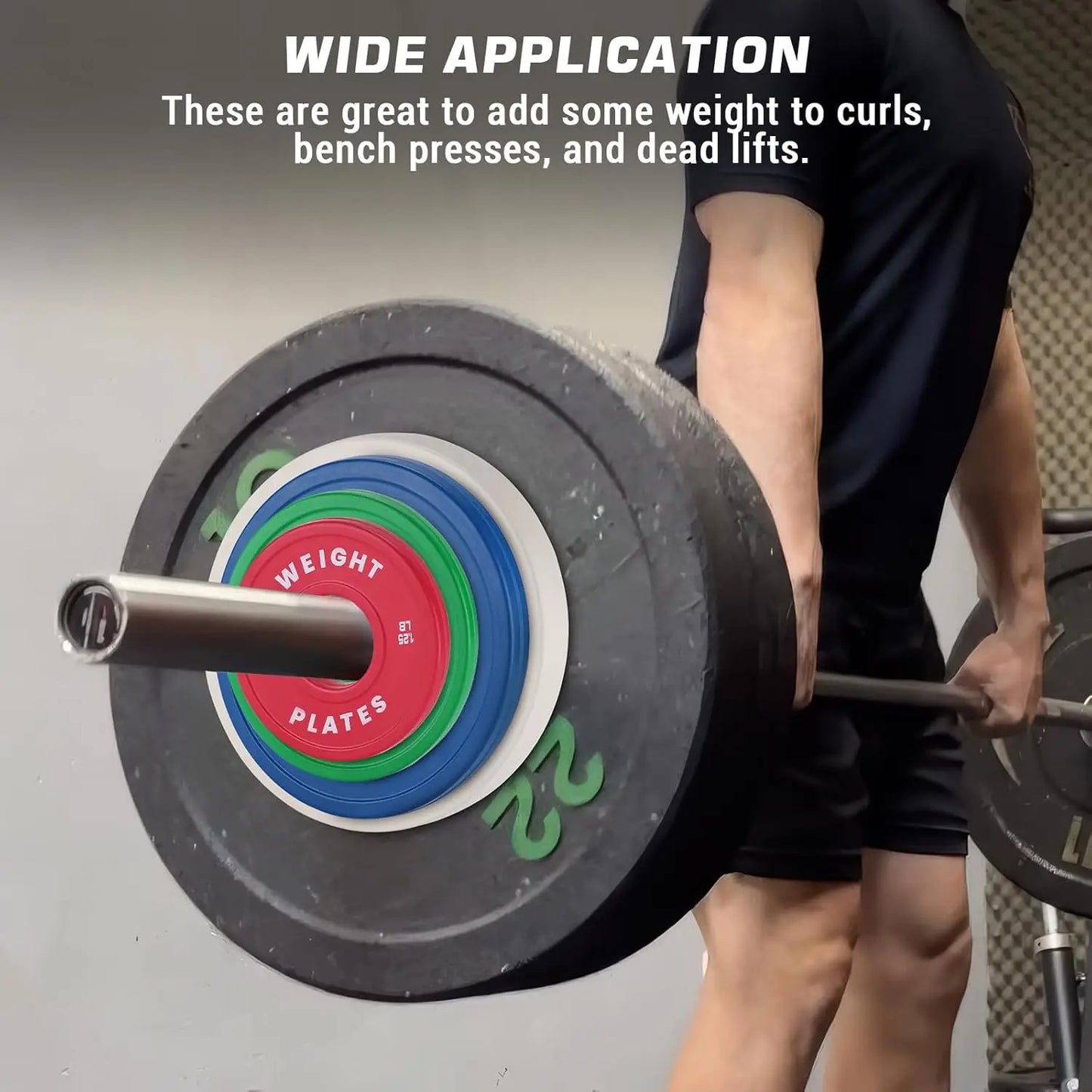 TWISTER.CK Rubber Bumper Weight Plates Set For Barbell Training