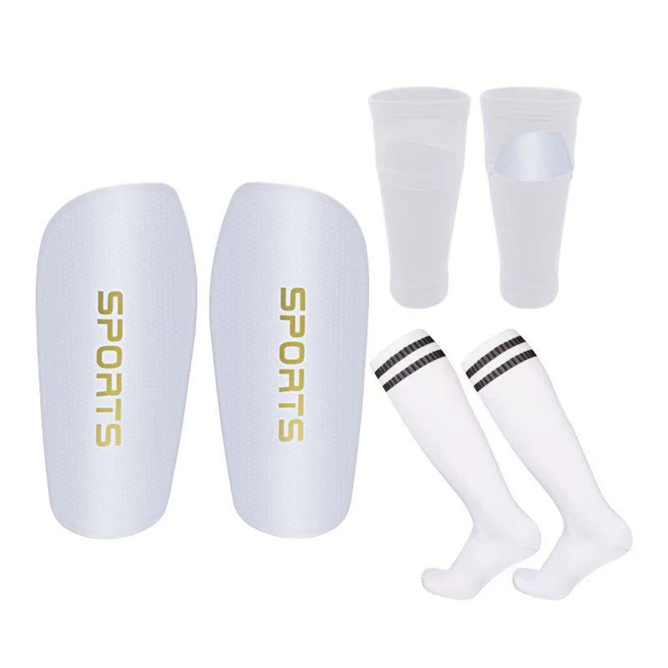 Soccer Shin Guards Protectors for Adults and Kids Football Gear