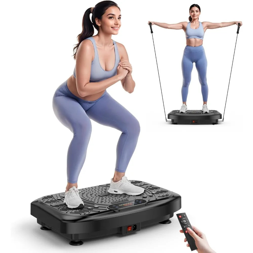 Vibration Plate Exercise Machine Weight Loss, Full Body Workout Vibration Plate Lymphatic Drainage