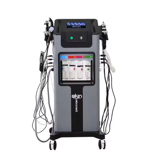 10In1 Aqua Peeling Lift Skin Bubble Moisturizer Oxygen Machine Skin Care Cleansing Facial Equipment Local Delivery beauty Salon