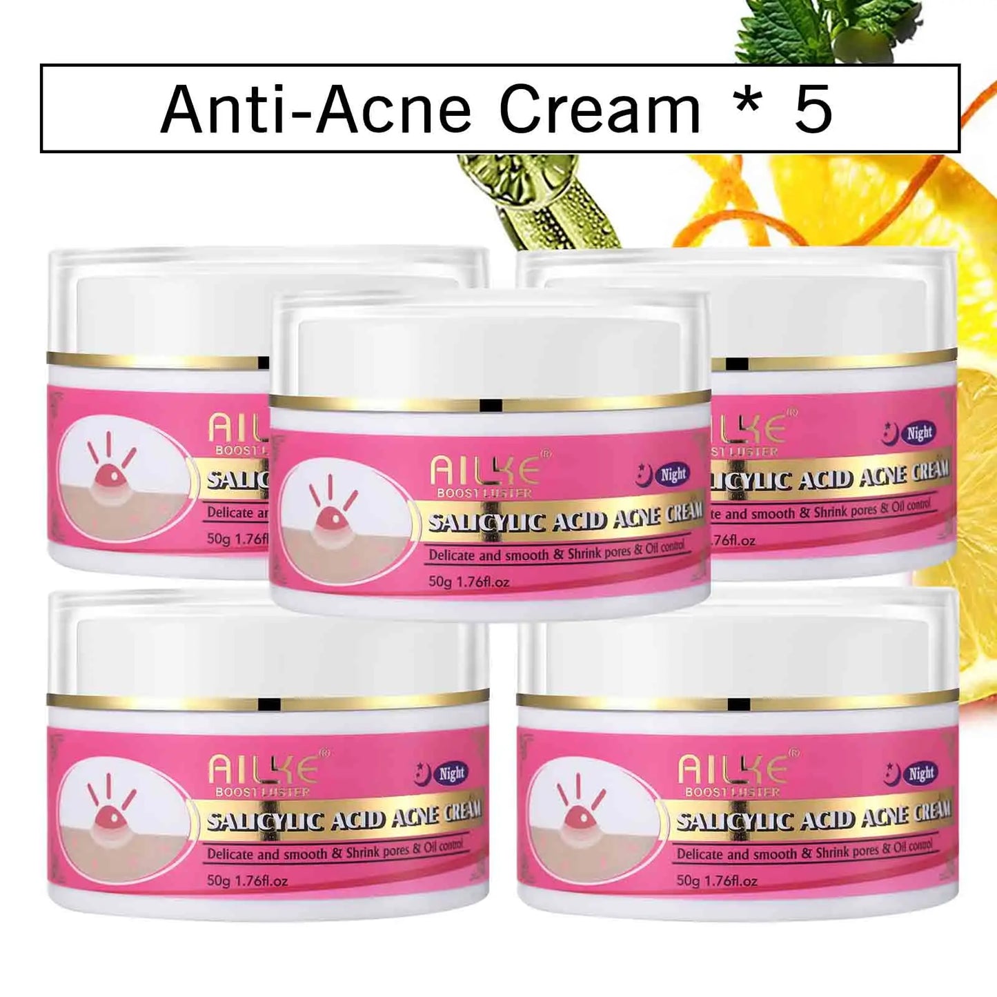 AILKE Skin Glowing Set for Women, Moisturizing, Brightening, Nourishing, Smooth, Anti Acne, Skin Radiant Kit With Niacinamide