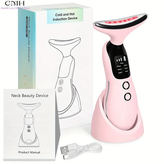 CMH Neck Beauty Device 7 Modes LED Therapy Microcurrent