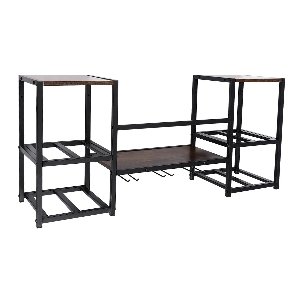 Wall Mounted Wine Rack  Wine Storage Display Rack for Home Bar Dining Room Kitchen