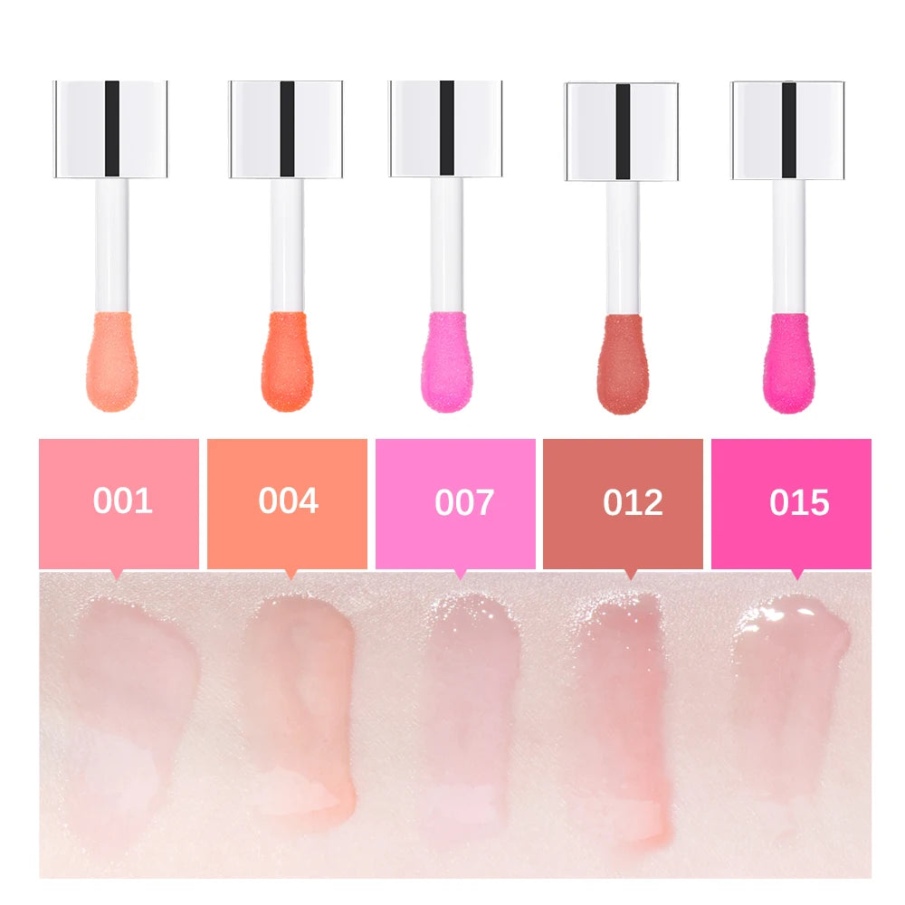 Lakerain Moisturizing Lip Glow Oil Plumper Tint Lip Care Serum