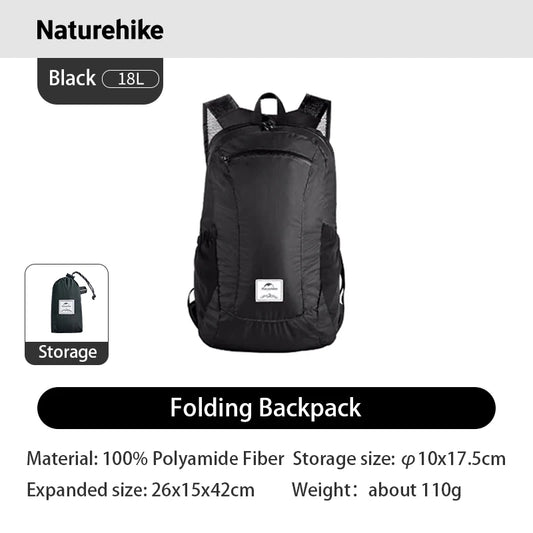 Naturehike Ultralight Camping Backpack Waterproof Nylon For Outdoor Hiking