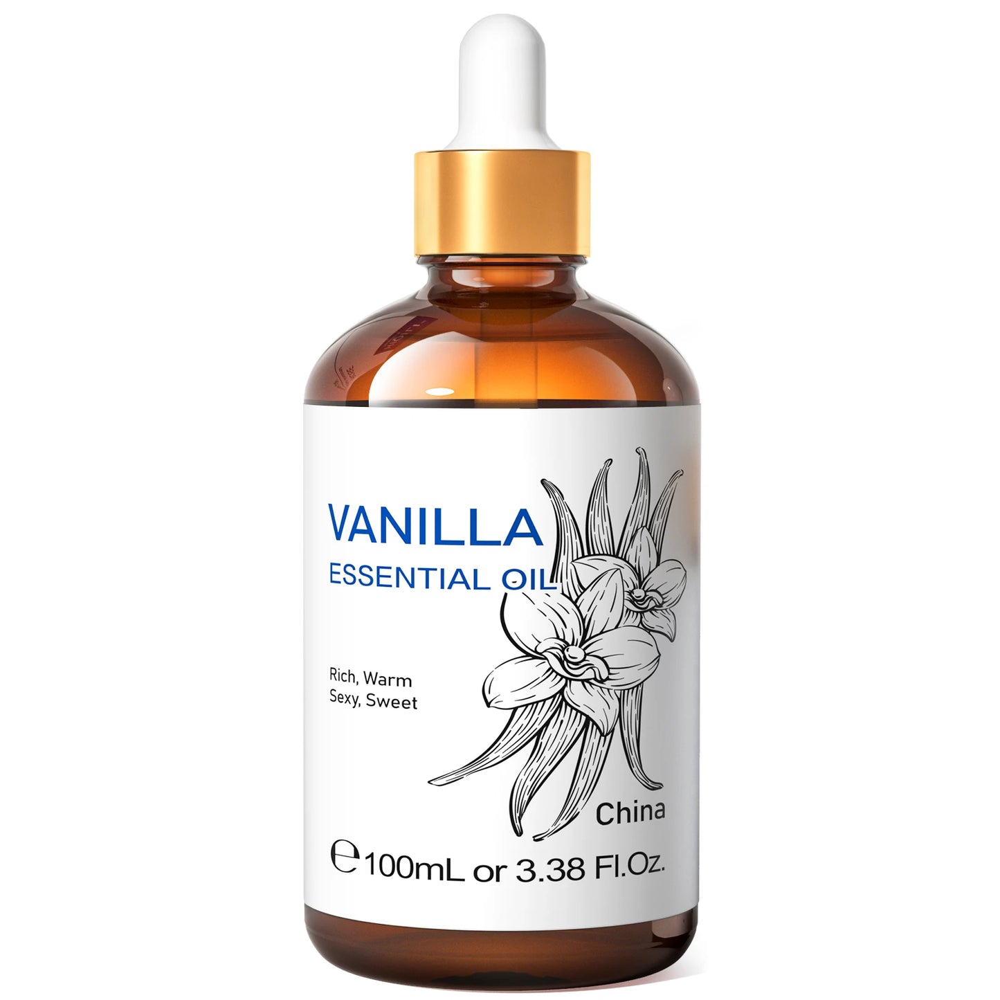 100ML Tangerine Essential Oils, HIQILI  Undiluted Premium Citrus Oil for Cleaning Spray, Air Freshener, Diffuser, Massage, Soaps
