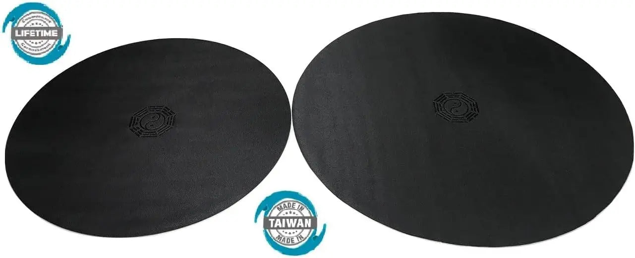 SISYAMA Round Yoga Mat With Tai Chi Symbol For Meditation
