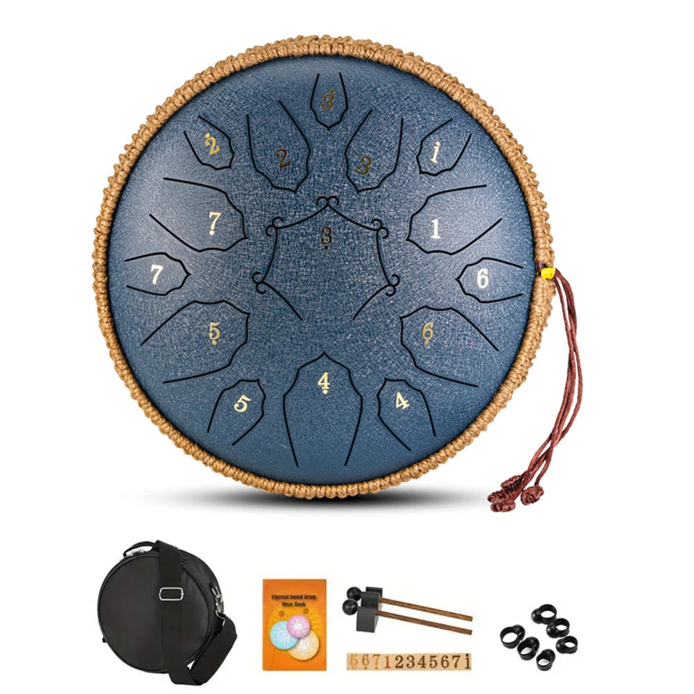 Ethereal Steel Tongue Drum 15 Notes For Beginners Sound Healing