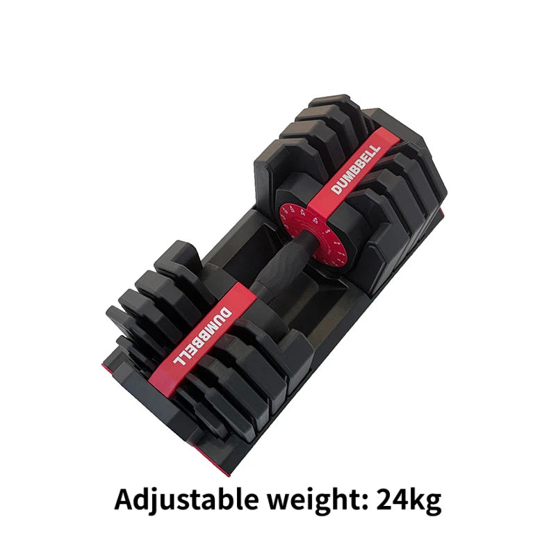 Auto-Locking Adjustable Dumbbell For Full-Body Home Gym Training