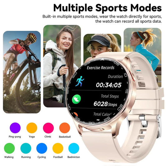 EIGIIS 2in1 Smart Watch With Hidden Earbuds IPS HD Screen