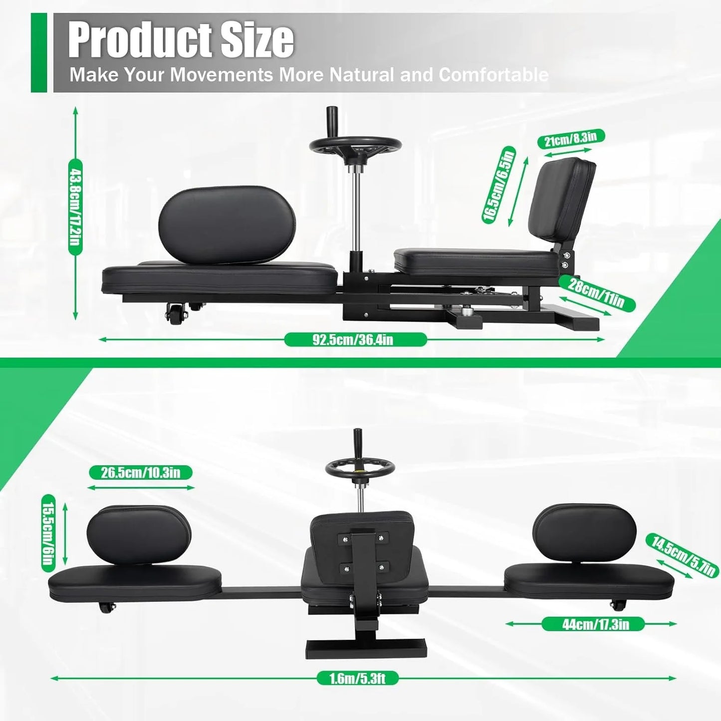 Leg Stretcher and Hip Stretcher for Home Gym Training