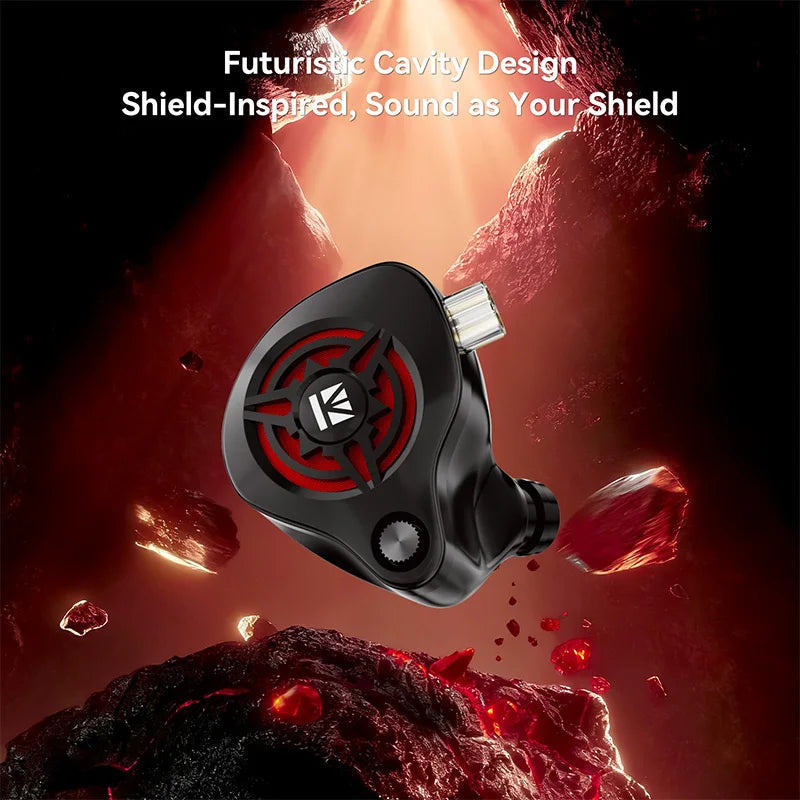 KBEAR BK1 Bang-K Wired IEM Gaming Earphones 10mm PET Dynamic Driver 5N OFC Detachabl Work for Switch PC Mobile FPS Gaming HiFi Music