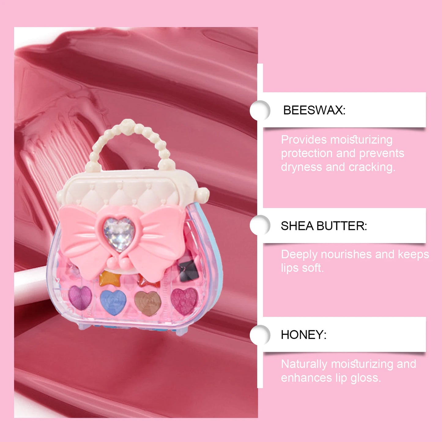 Eelhoe Children's Makeup Set Princess Safe Non Toxic Gift Box