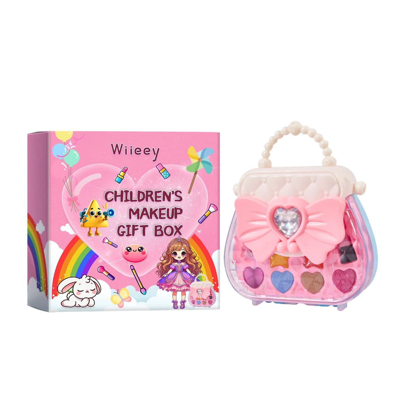 Eelhoe Children's Makeup Set Princess Safe Non Toxic Gift Box