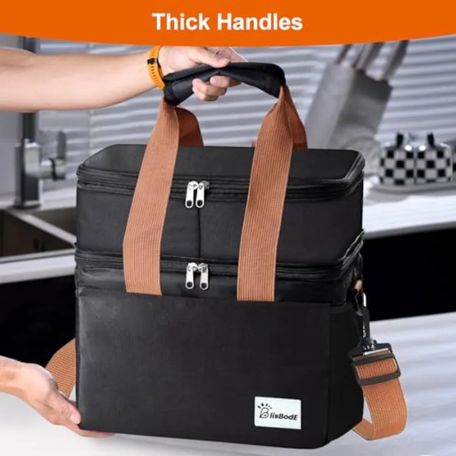 Insulated Lunch Bag Leakproof Soft Cooler For Everyday Use