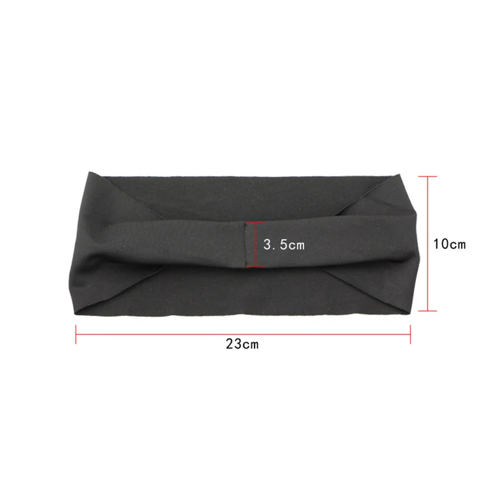 APWIKOGER Sports Headbands for Men and Women Elastic Sweatbands