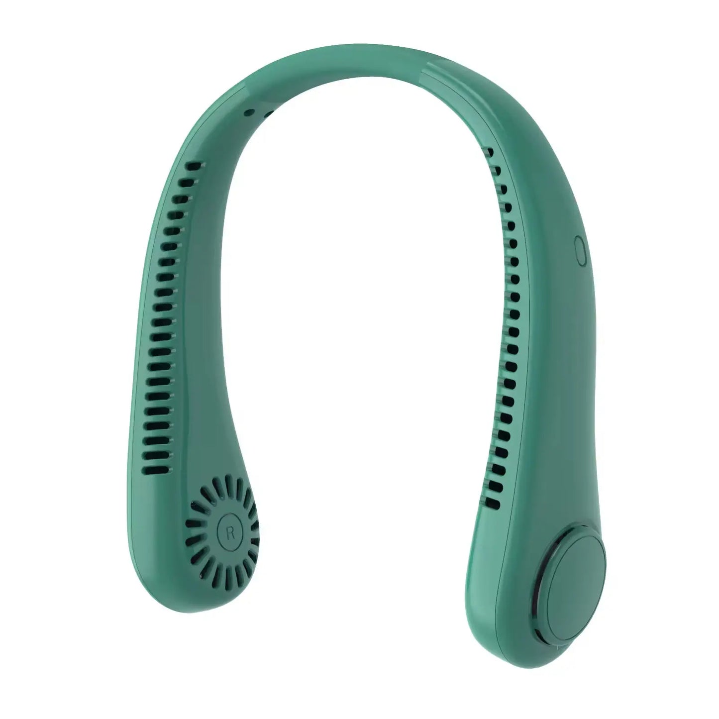 Wholesale Portable Hand Free Bladeless Wearable Fan 800mAH Rechargeable neck Fan Sport Outdoor Summer Personal Gift Fan