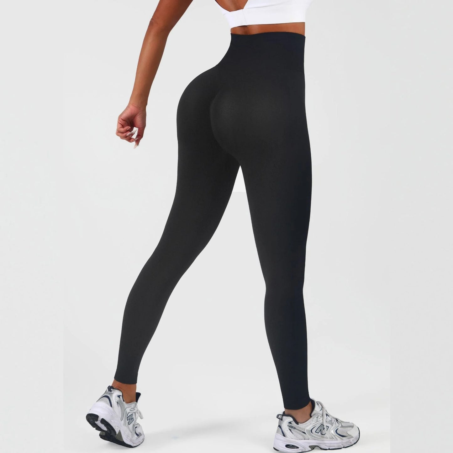 Women High Waisted Leggings Tummy Control Full Length Yoga Pants