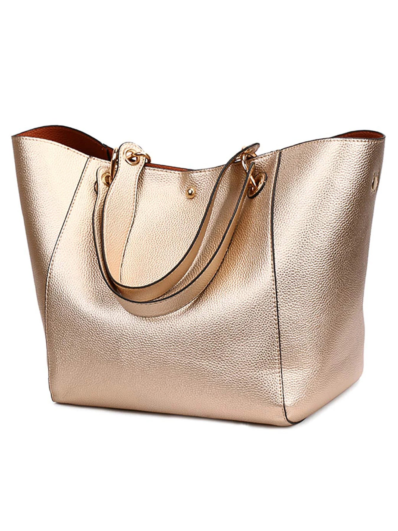 Pahajim PU Leather Tote Bag Waterproof Handbag For Women