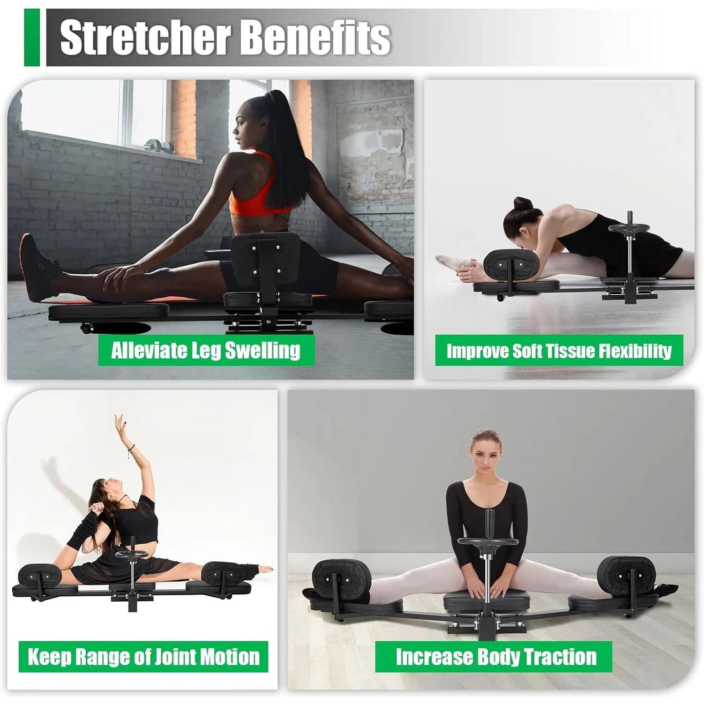 Leg Stretcher and Hip Stretcher for Home Gym Training