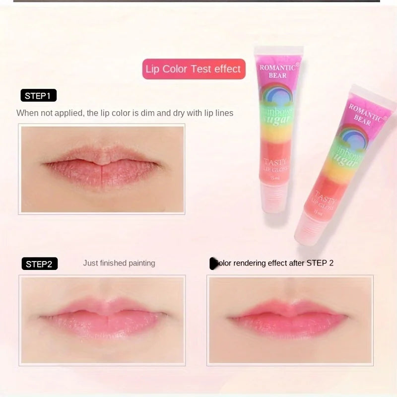 Lip Gloss Set 15 Piece Glitter Hydrating Moisturizing