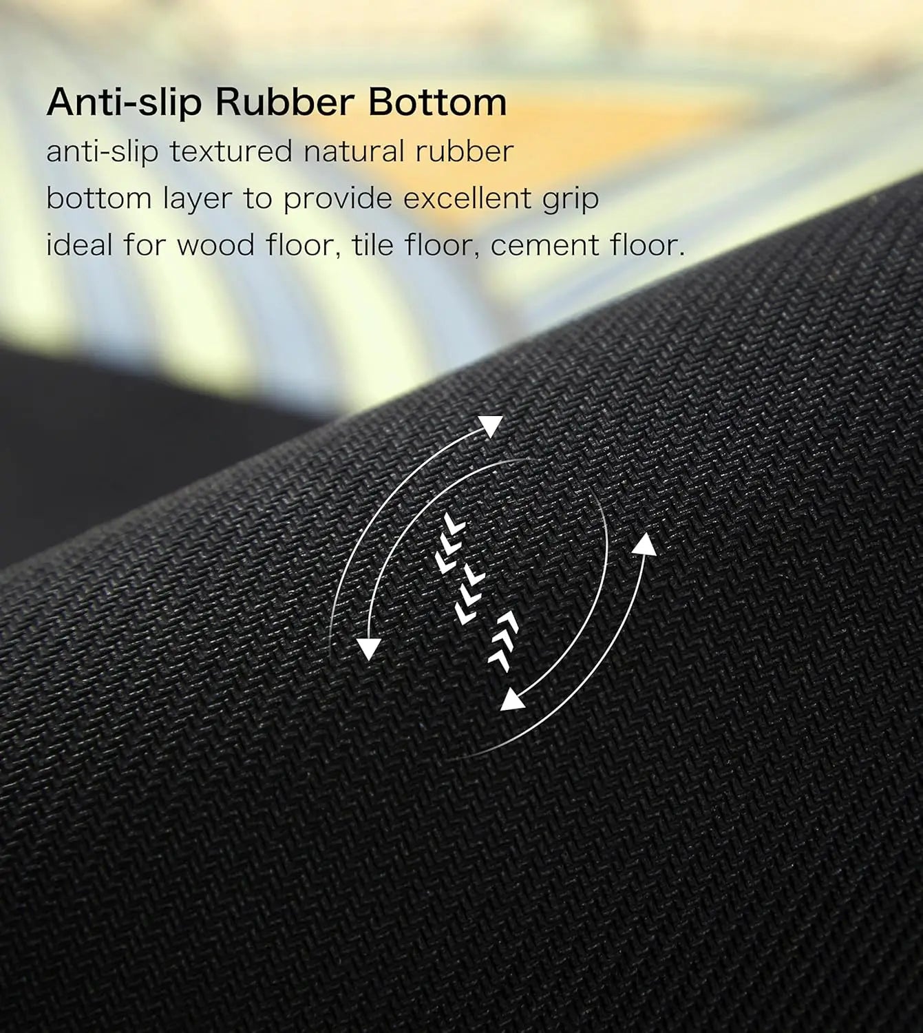 YTYIN Premium Eco Yoga Mat Extra Thick Non-Slip For Home