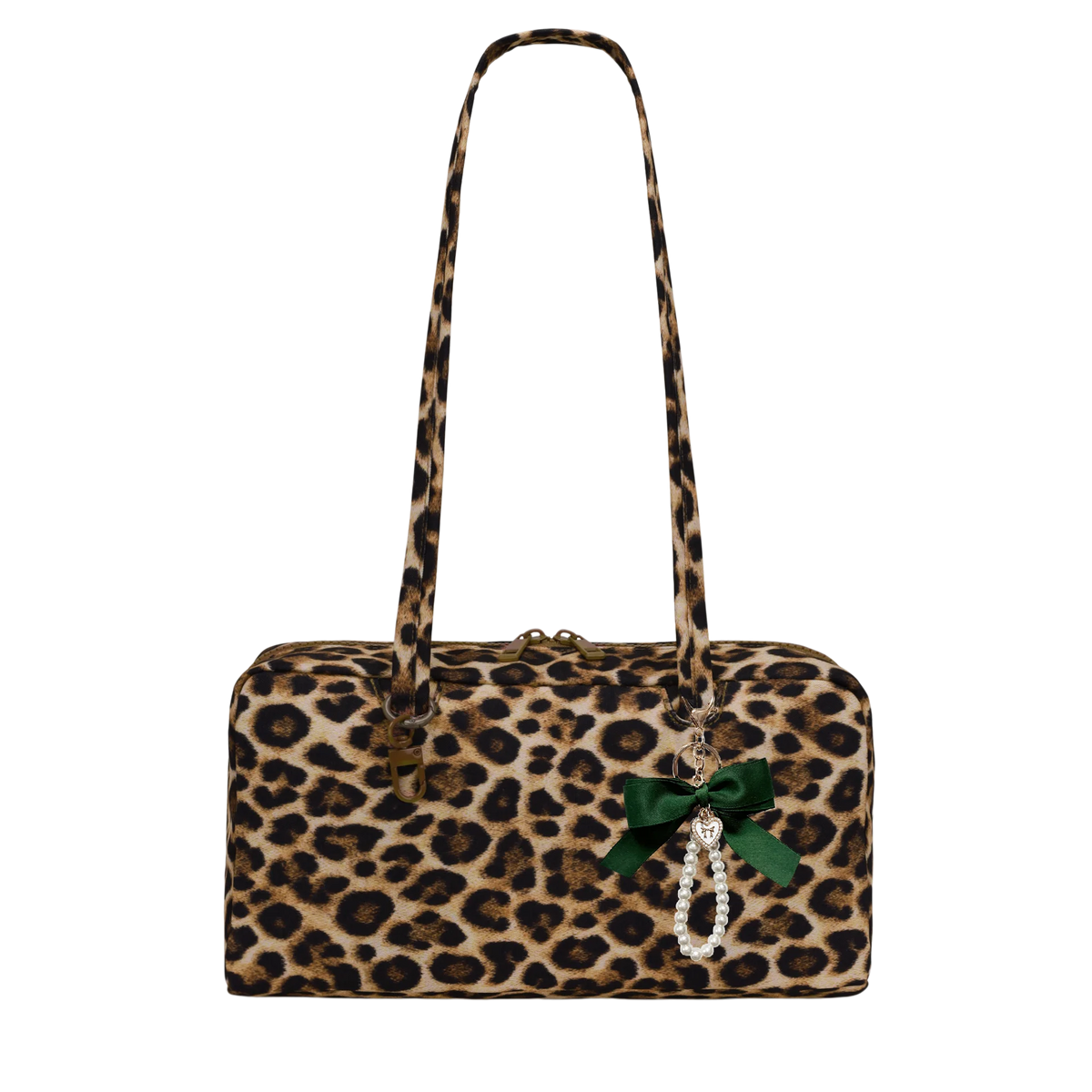 Women's Nylon Slouchy Tote Bag With Zipper Closure
