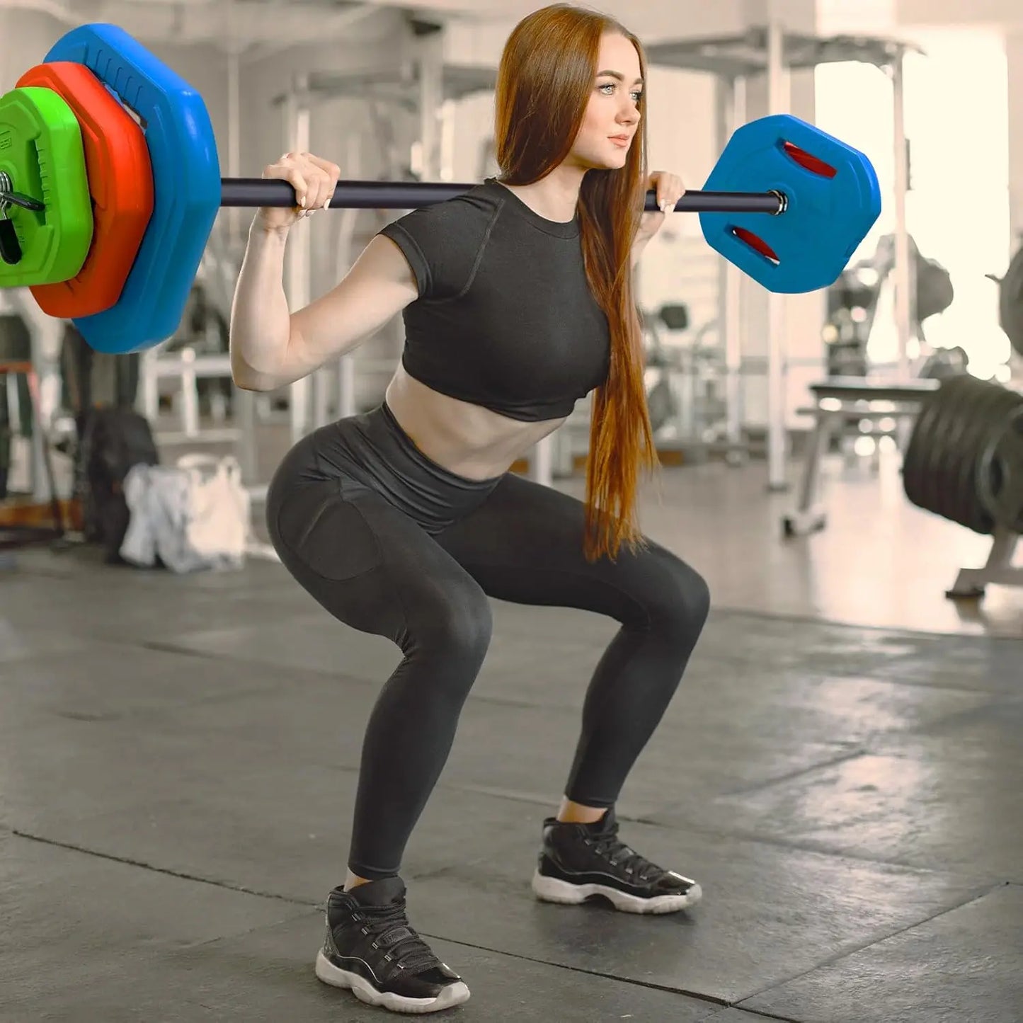 TWISTER.CK Adjustable Barbell Weight Set for Home Gym