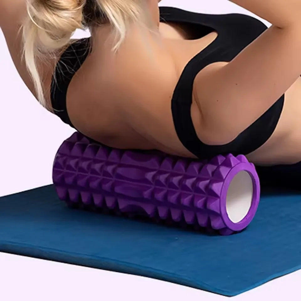 Yoga Foam Roller Massage Block Set Deep Tissue Relief