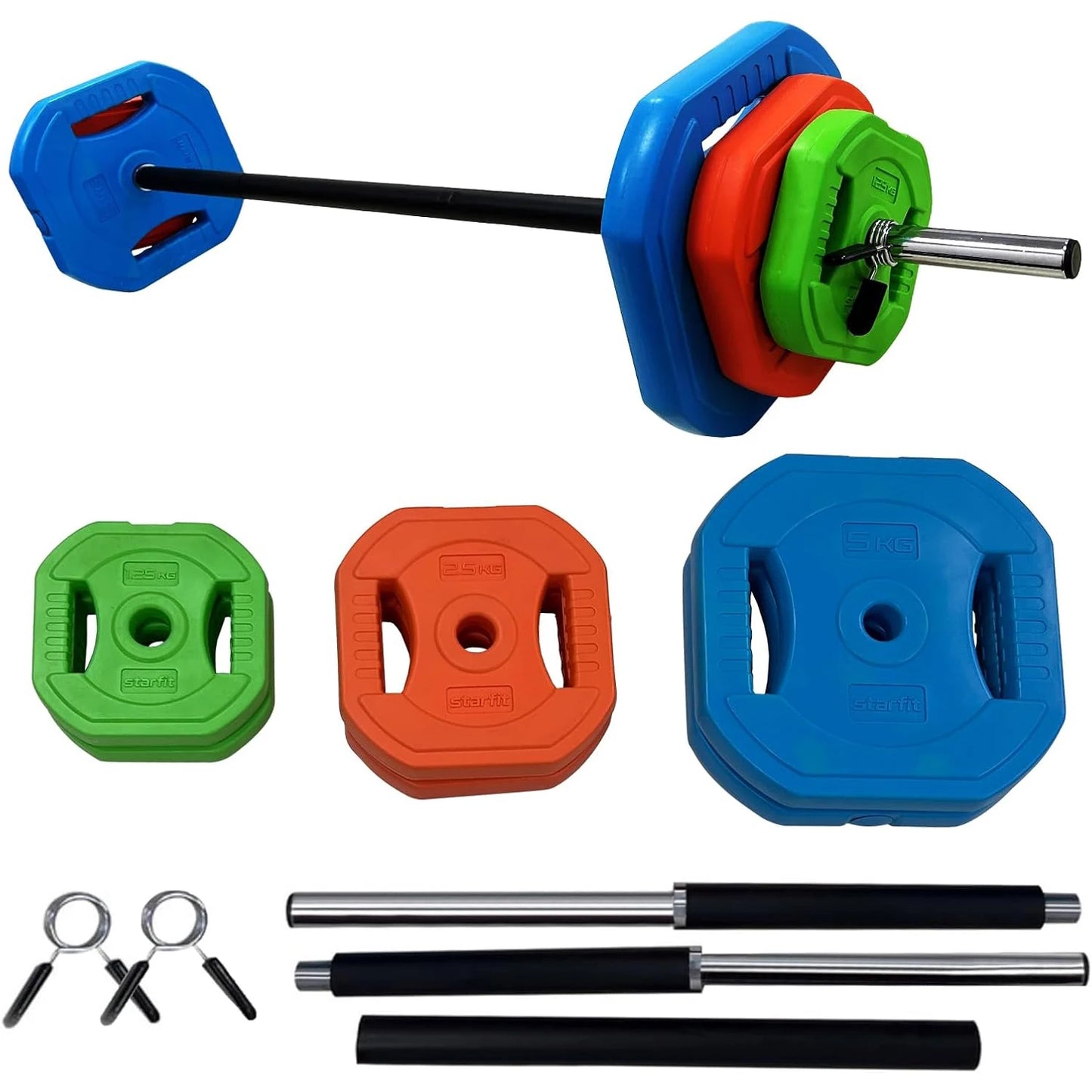 TWISTER.CK Adjustable Barbell Weight Set for Home Gym