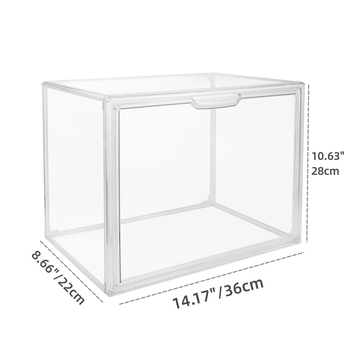 Clear Acrylic Display Case Organizer For Figures And Collectibles