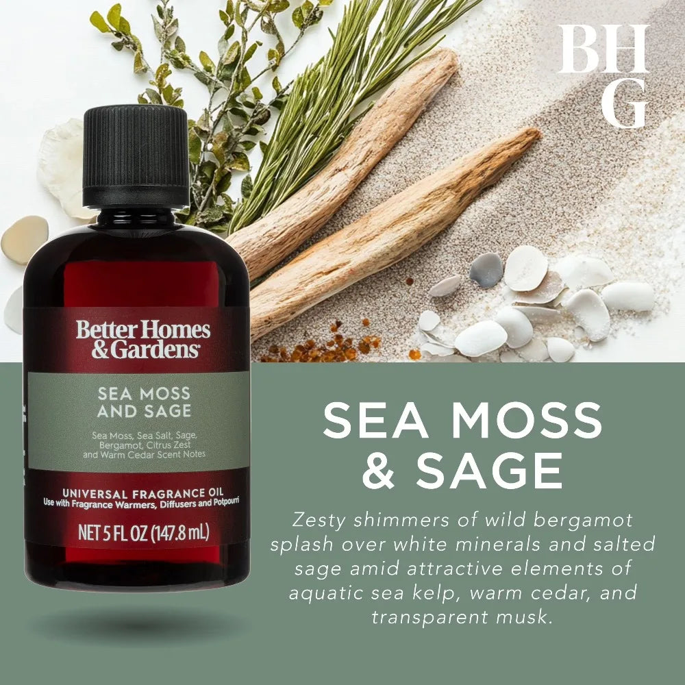 Better Homes and Gardens Universal Fragrance Oil Sea Moss Sage
