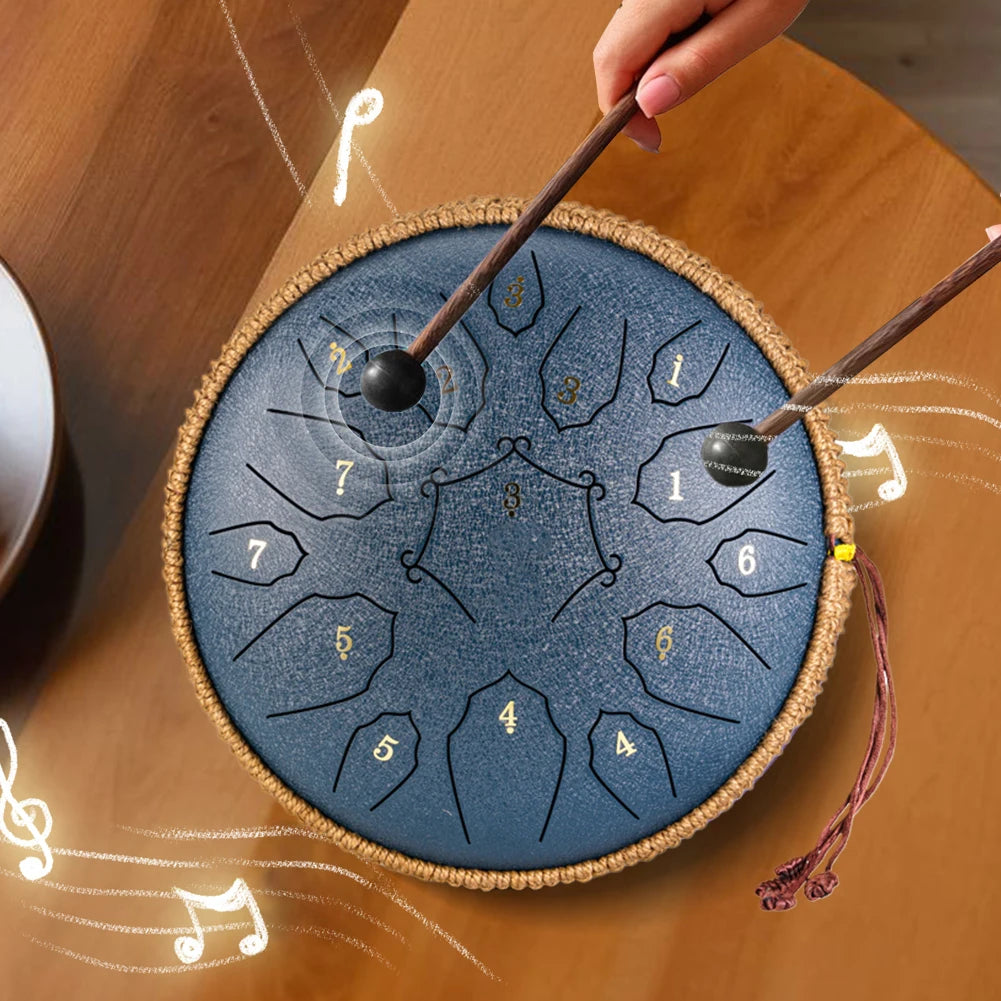 Ethereal Steel Tongue Drum 15 Notes For Beginners Sound Healing
