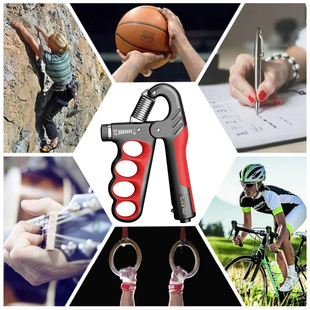 Adjustable Resistance Hand Grip Exerciser For Strength Training