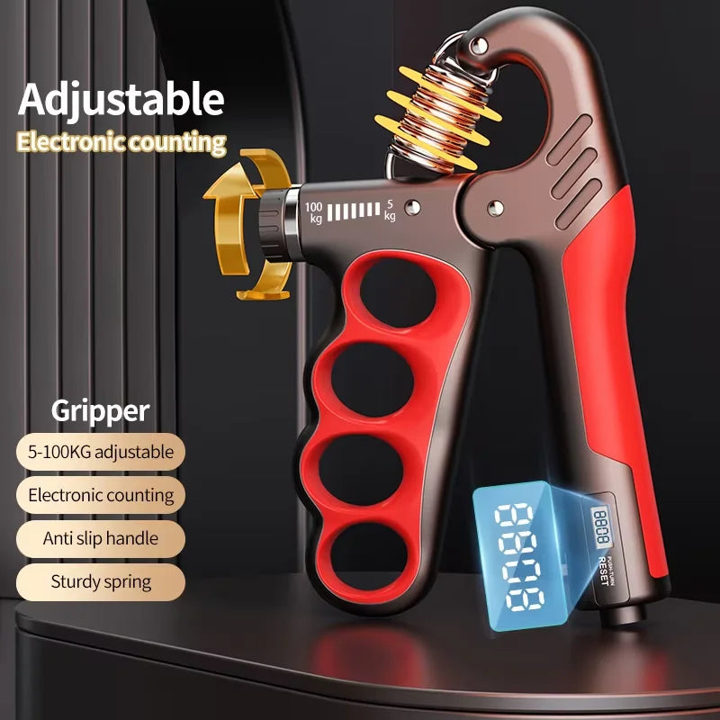 Adjustable Resistance Hand Grip Exerciser For Strength Training