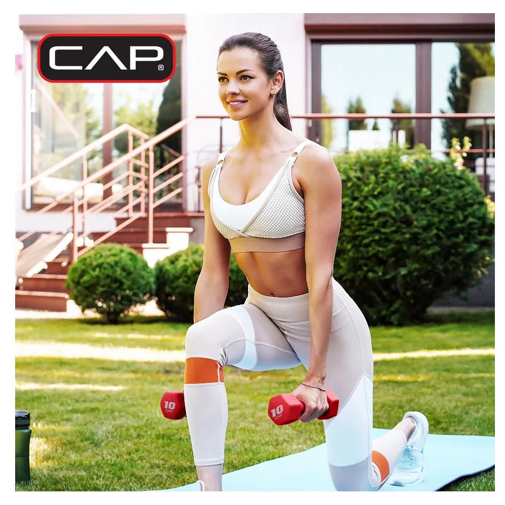 CAP Barbell Neoprene Hex Dumbbell Set for Home Gym Workouts