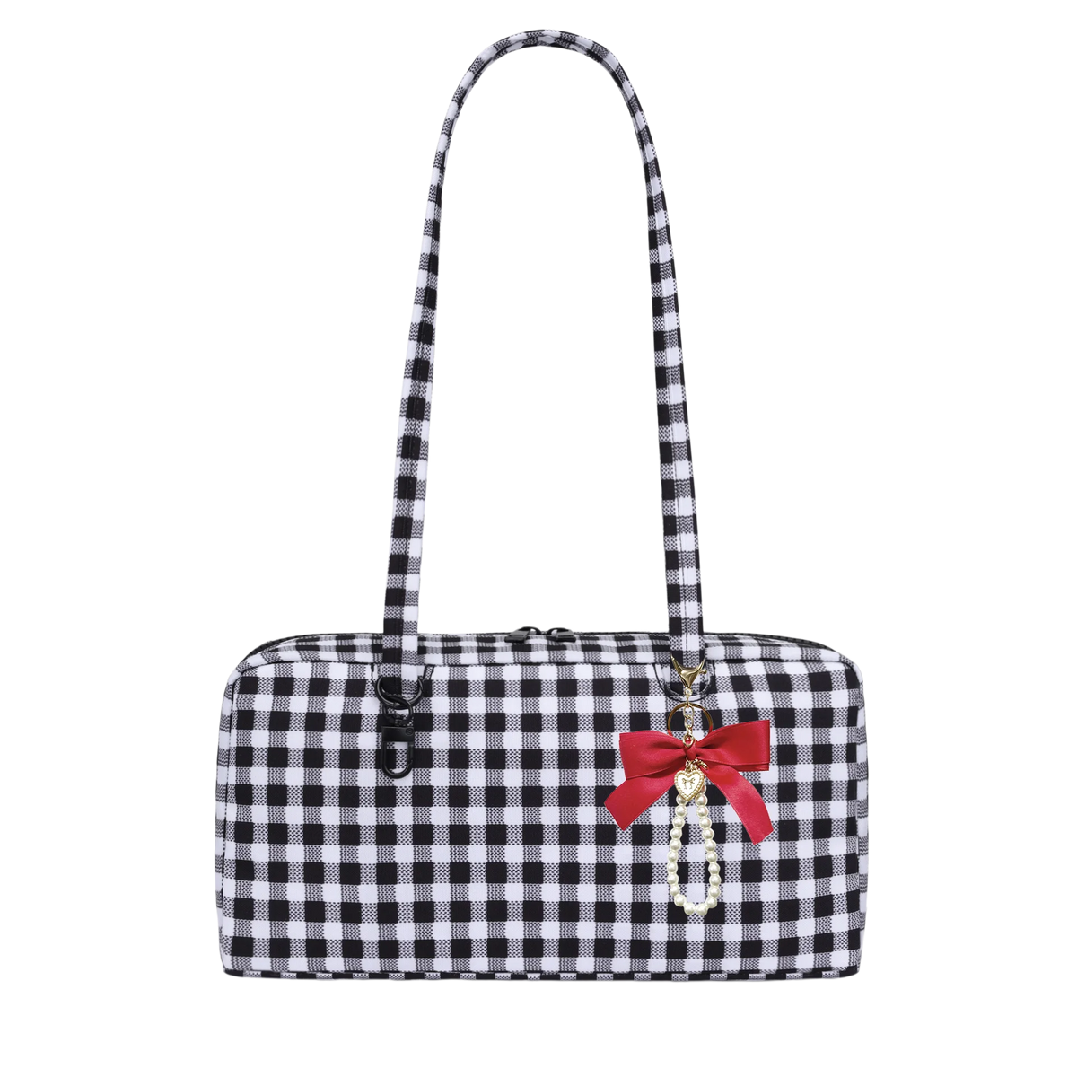 Women's Nylon Slouchy Tote Bag With Zipper Closure