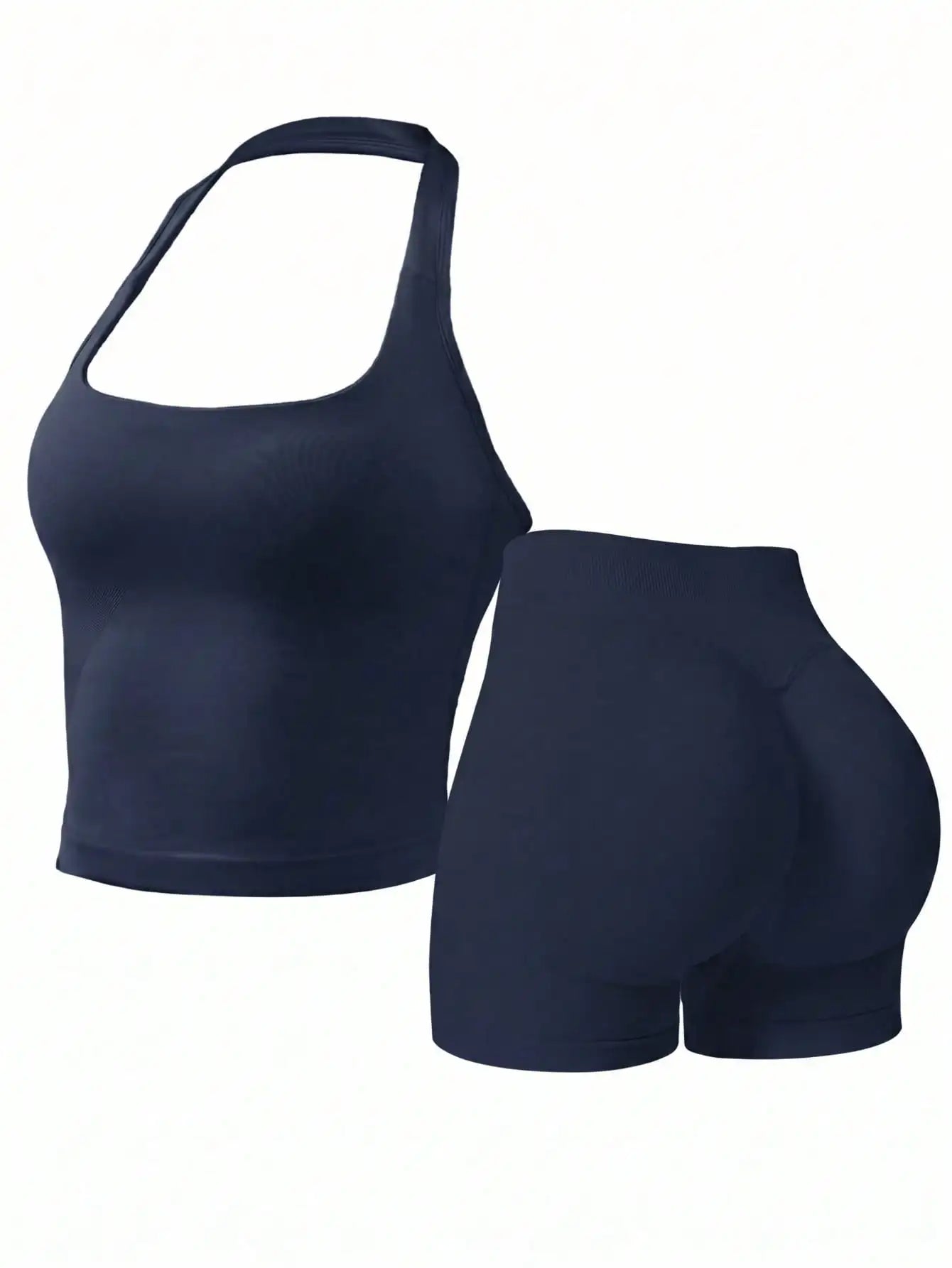 Women's Outdoor Sports Set Tank Top And Shorts Lightweight Breathable