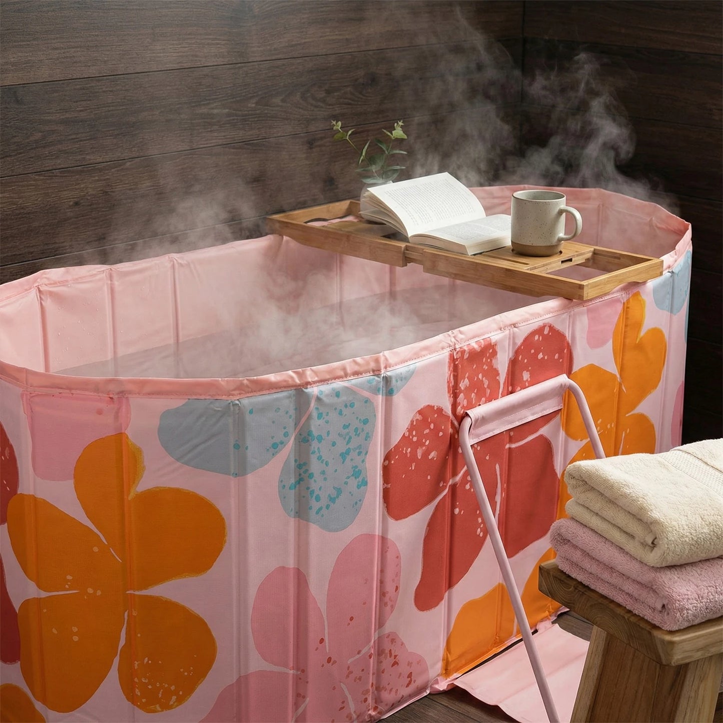 Inflation-Free Ice Bath Tub With Five-Layer Insulated Liner