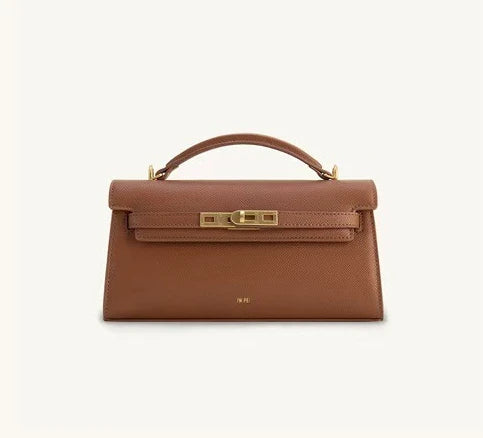 JW PEI Noor Mini Leather Top Handle Handbag Women's Crocodile Embossed Crossbody Purse Elegant Luxury Style Satchel Shoulder Bag