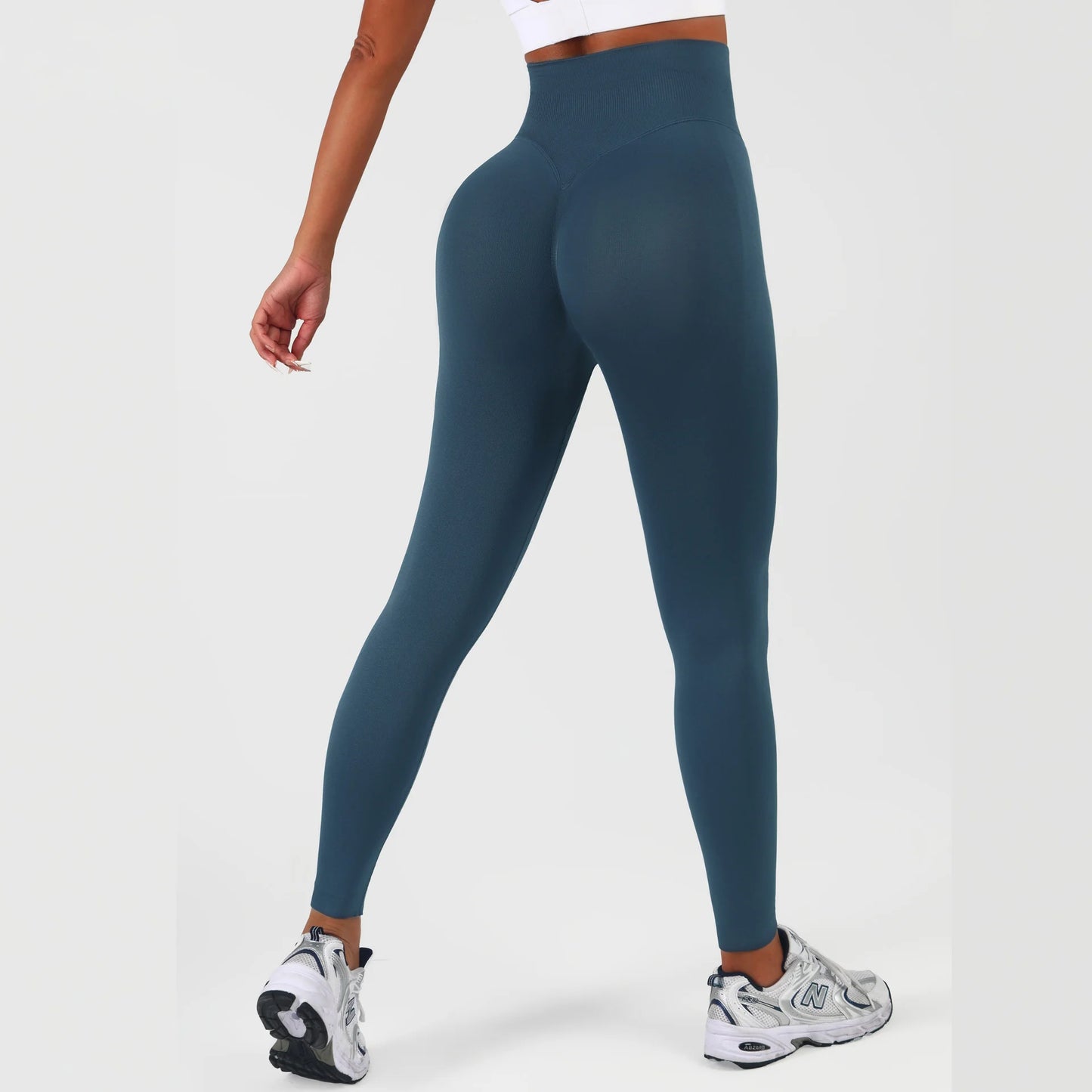 Women High Waisted Leggings Tummy Control Full Length Yoga Pants