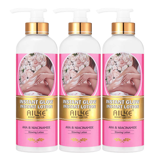 AILKE Brightening Skin Care Set, Reduce Dark Spots, Acne, Moisturizing, Nourishing and Smooth Skin, Non-Greasy, Absorb Instantly