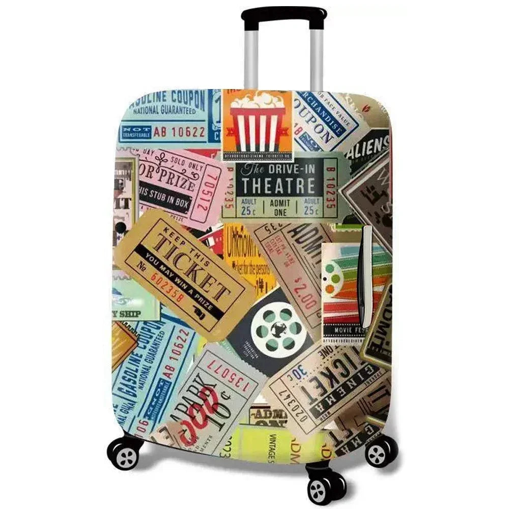 Luggage Cover Protector Stretch Dust Covers For Travel