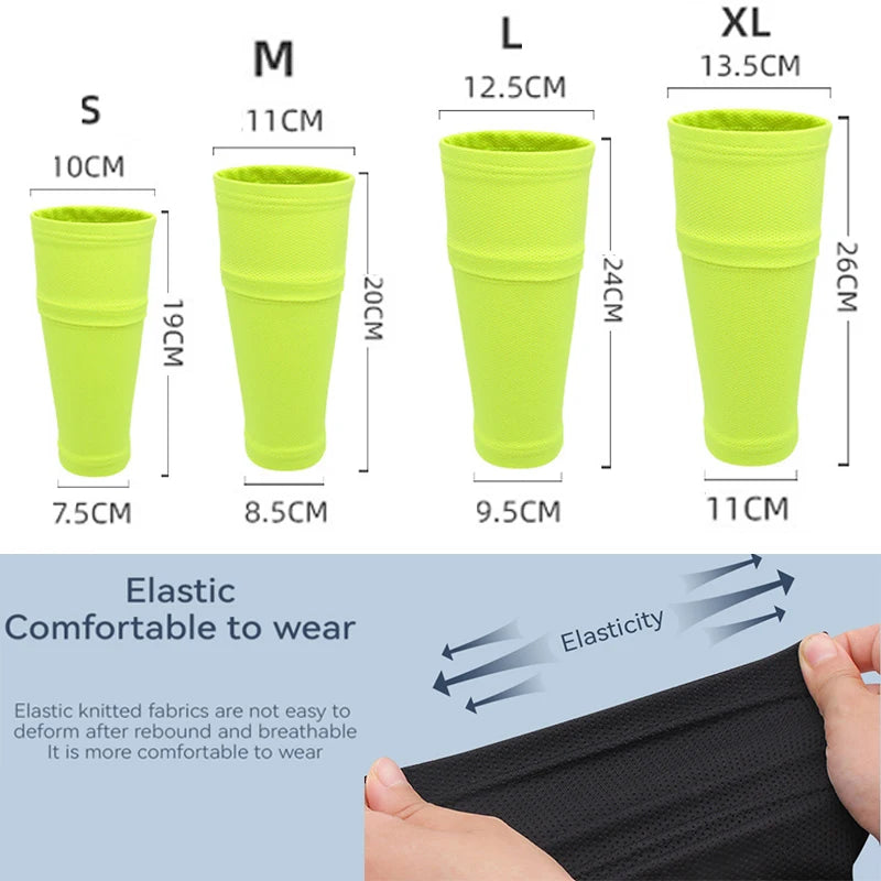Soccer Shin Guards Protectors for Adults and Kids Football Gear