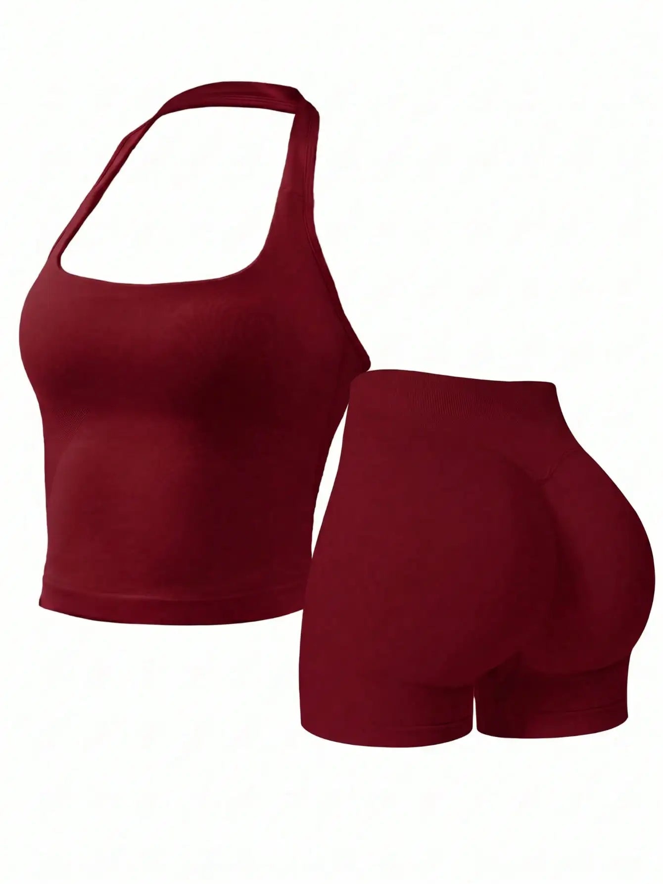 Women's Outdoor Sports Set Tank Top And Shorts Lightweight Breathable