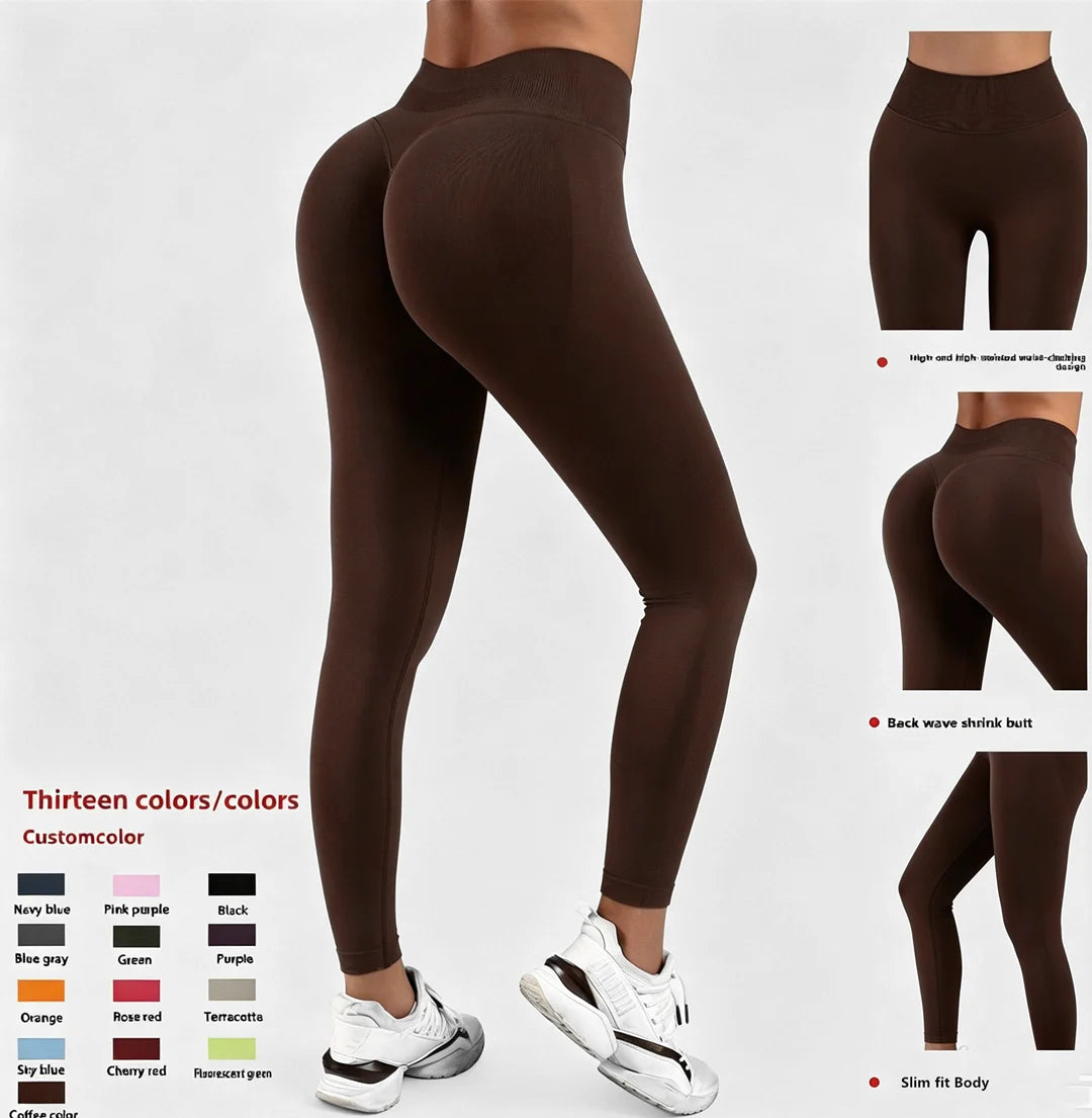 Women High Waisted Leggings Tummy Control Full Length Yoga Pants